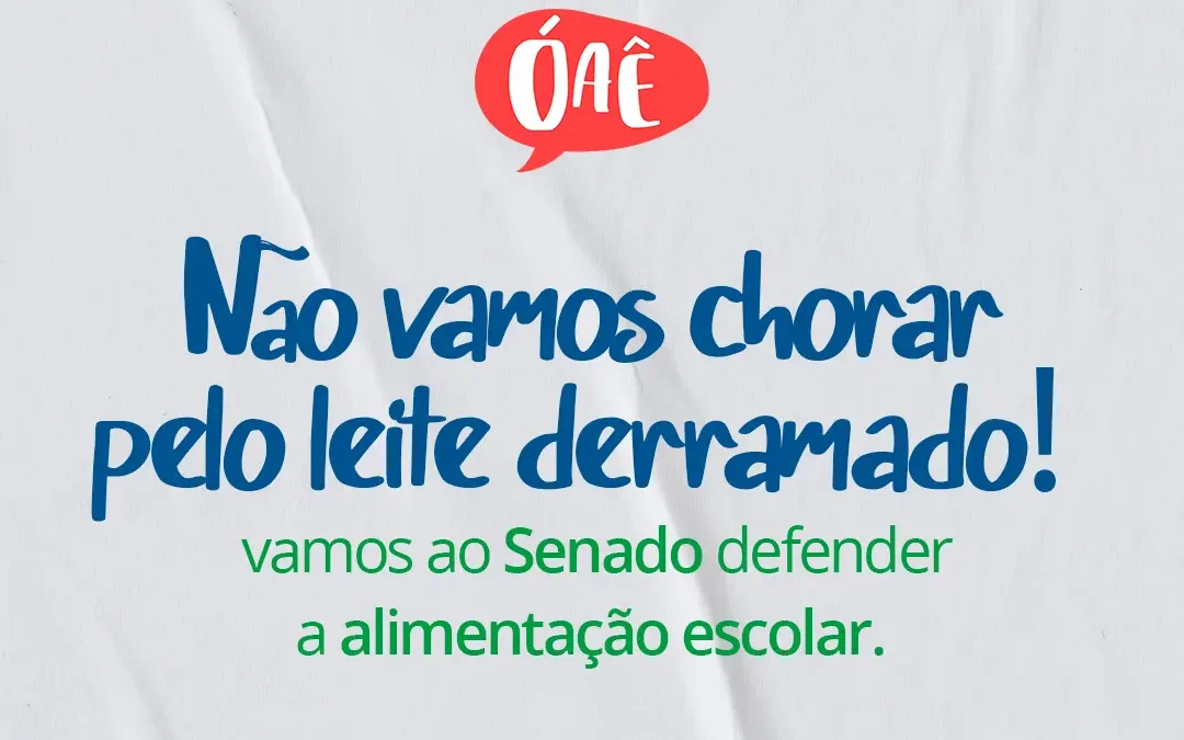 Projeto de Lei que ameaça o Programa Nacional de Alimentação Escolar é aprovado na Câmara dos Deputa