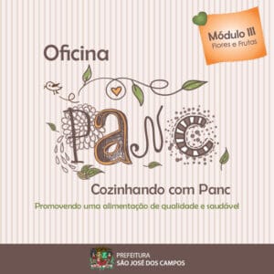 Oficina PANC iniciação culinária: módulo III – flores e frutas