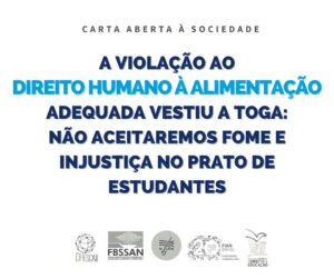 A violação ao Direito Humano à Alimentação Escolar vestiu a toga