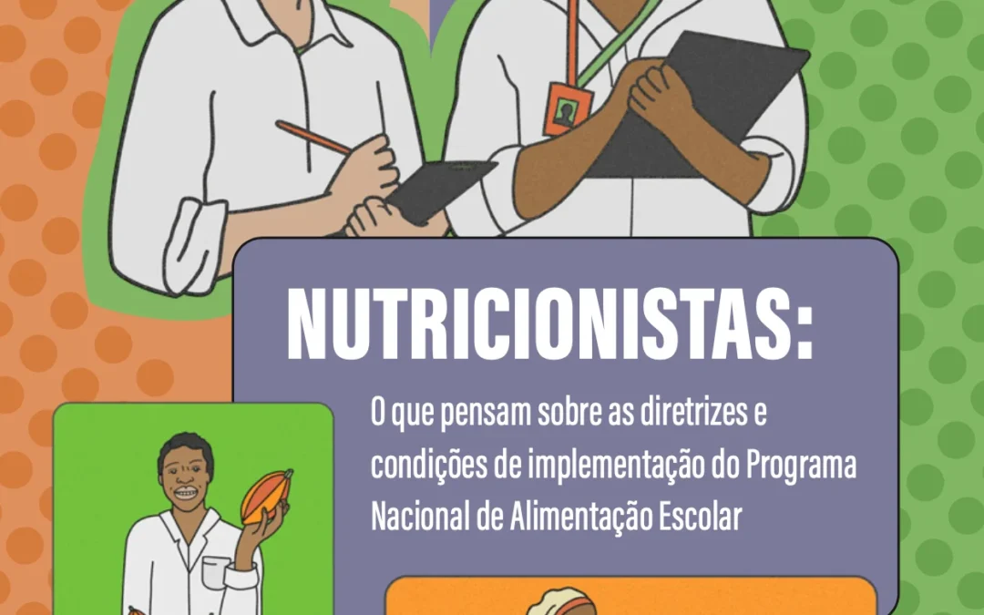 Levanta Dados Nutricionistas: O que pensam sobre as diretrizes e condições de implementação do Programa Nacional de Alimentação Escolar